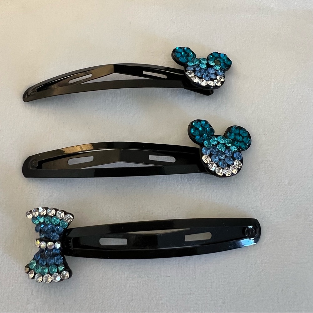 Mickey Mouse hair clips